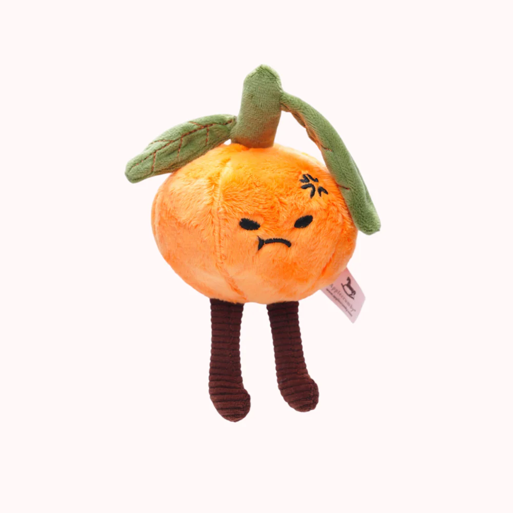 Auspicious Hinomaru Mikan Soft Toy (1 Set of 6) - Image 2