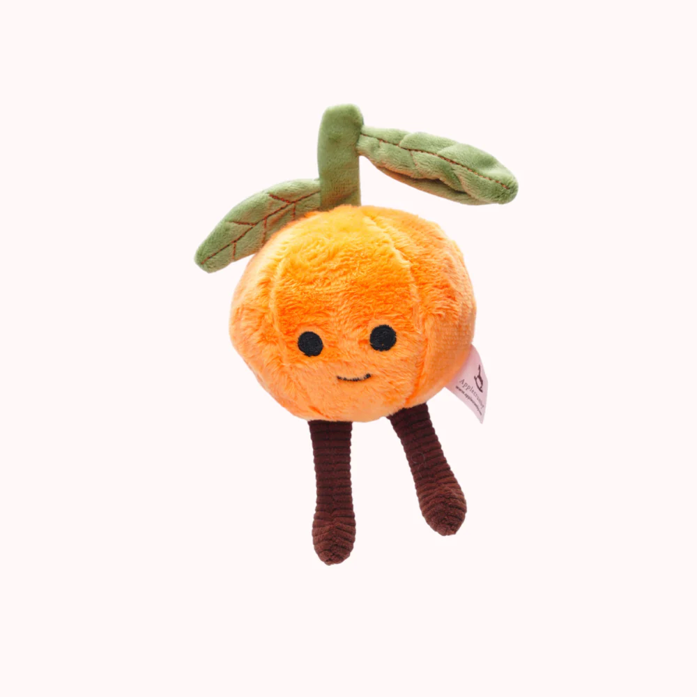 Auspicious Hinomaru Mikan Soft Toy (1 Set of 6) - Image 3