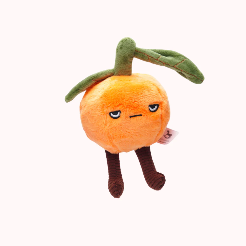 Auspicious Hinomaru Mikan Soft Toy (1 Set of 6) - Image 4