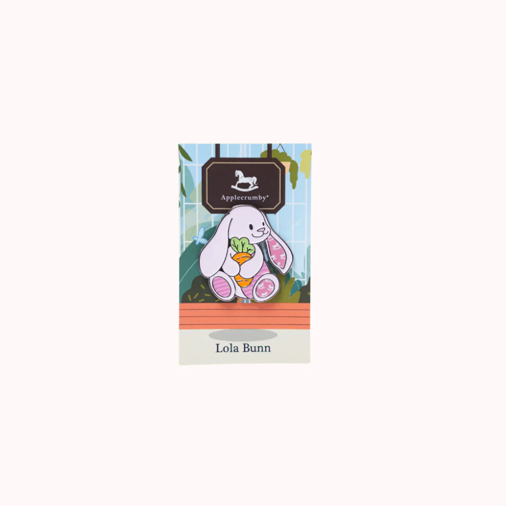 Lola Bunn Enamel Pin - Image 2