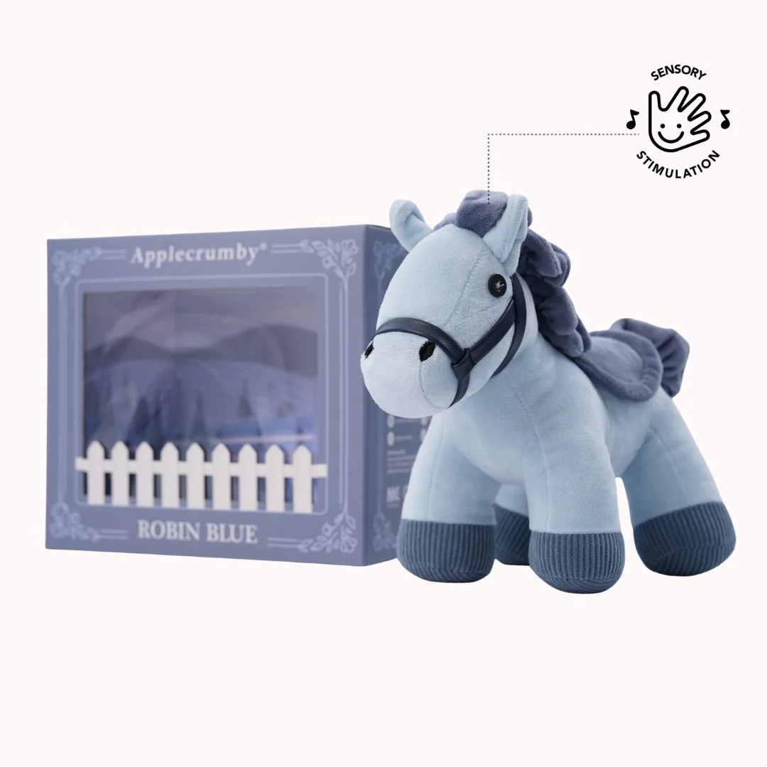 Mini Horse - Robin Blue