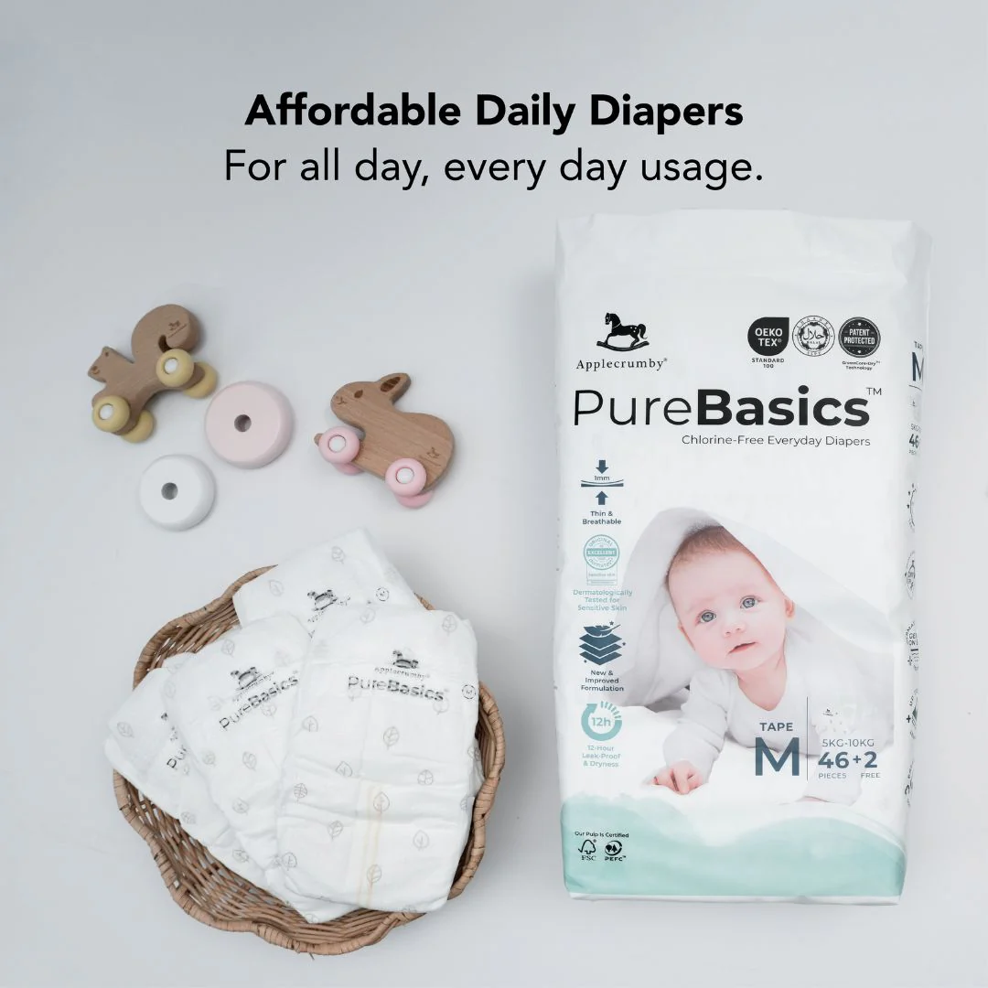PureBasics Mega Diapers (1 pack) - Image 4