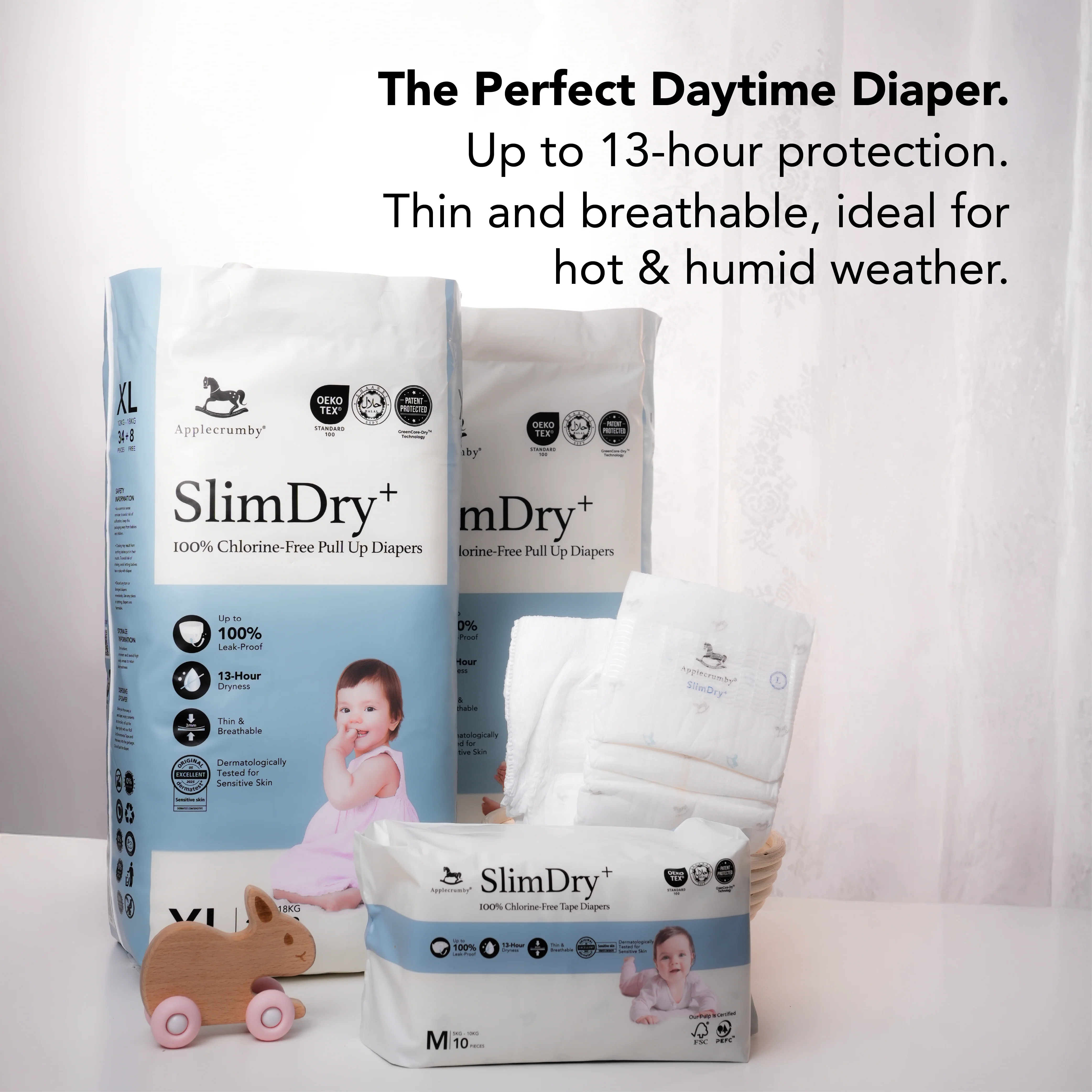 SlimDry⁺ Mega Diapers (1 pack) - Image 4