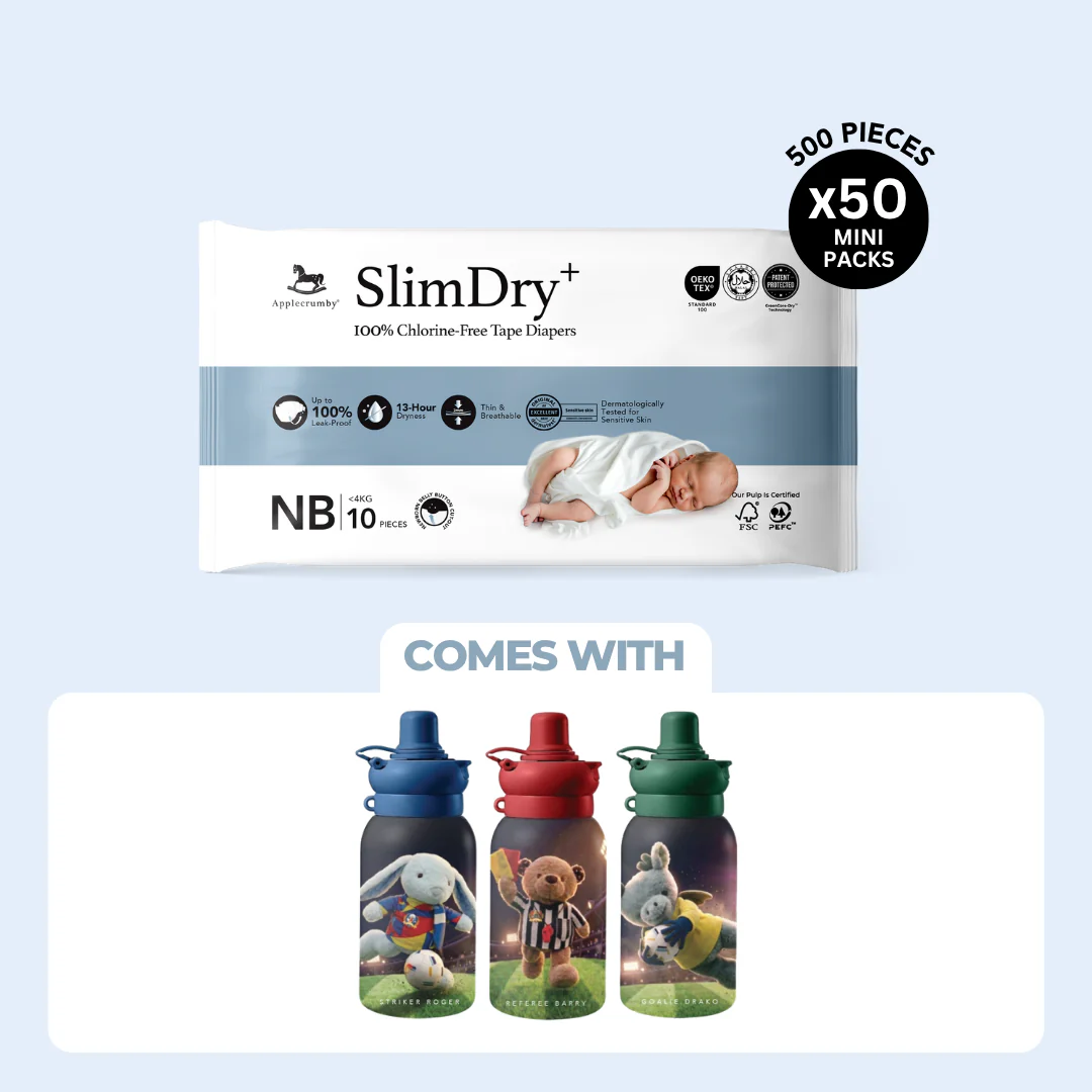 SlimDry⁺ Mini Bundle (500 Pieces)