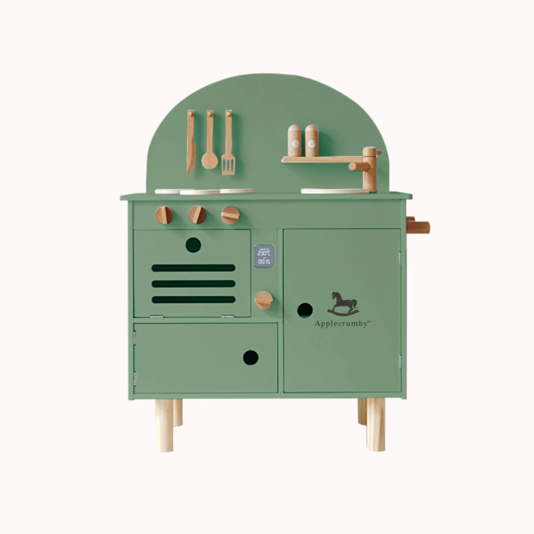 Vintage Kitchen Play Set (Green)